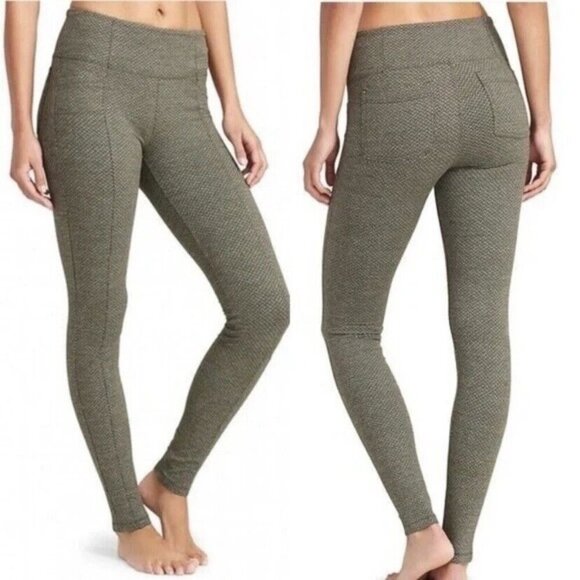 Athleta Metro Criss‎ Cross High Rise Leggings - Picture 1 of 7